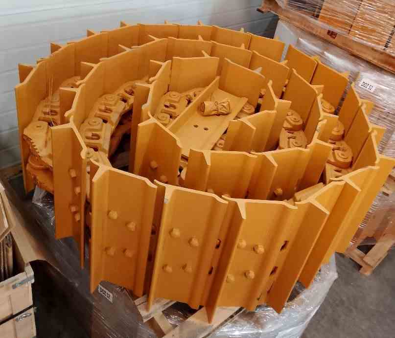 Цепь гусеничная в сборе 39L M20 560мм 6I9641 D6R KJIN смазанная для спецтехники Цепь гусеничная в сборе 39L M20 560мм 6I9641 D6R KJIN смазанная для спецтехники