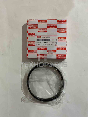 Кольца поршневые 8980171660 4HK1, 6HK1 ISUZU   для спецтехники 